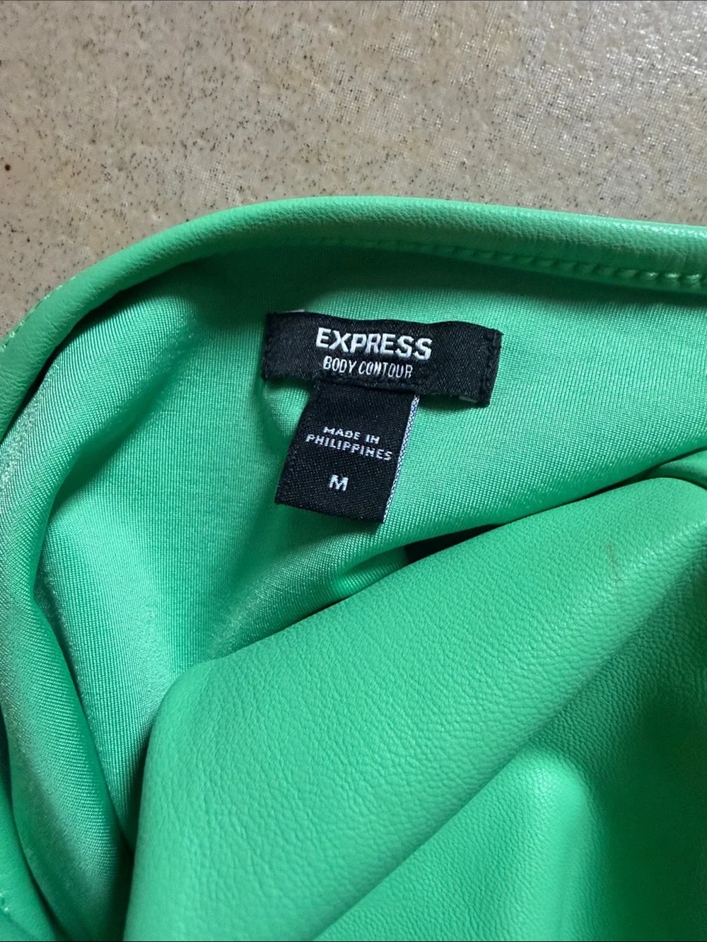 Express Women’s Green Tank Top